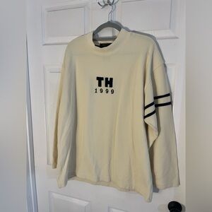 Vintage Tommy Hilfiger Cream Crewneck Sweater
